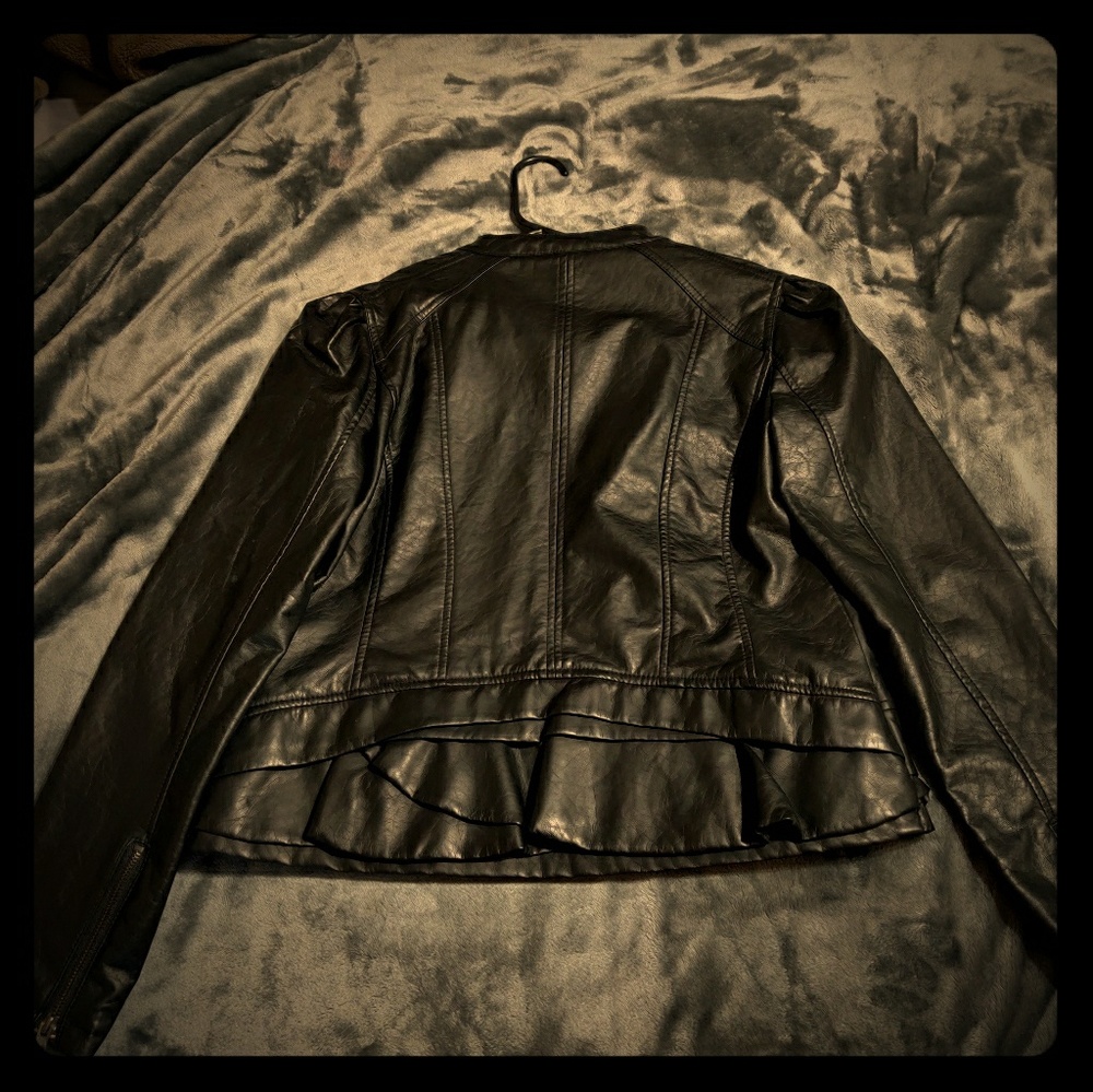 Leather jacket